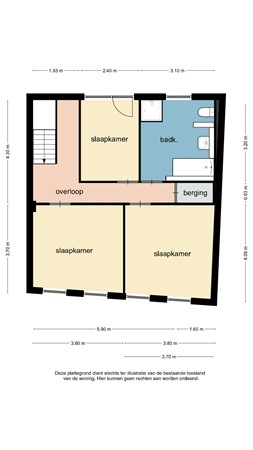 Floorplan - Marktpad 8, 6161 EW Geleen